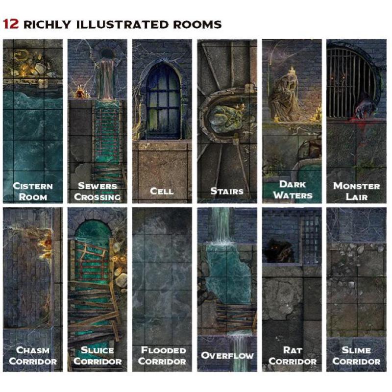 Tenfold Dungeon: Dungeon & Sewers Gale Force Nine