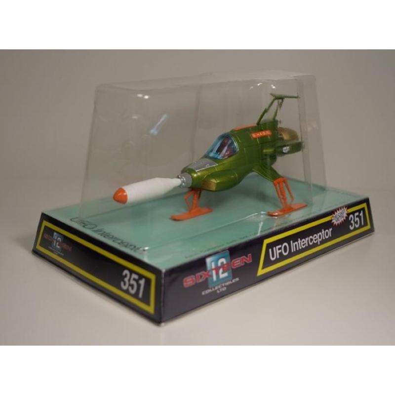 Retro Ufo Interceptor Diecast Replica