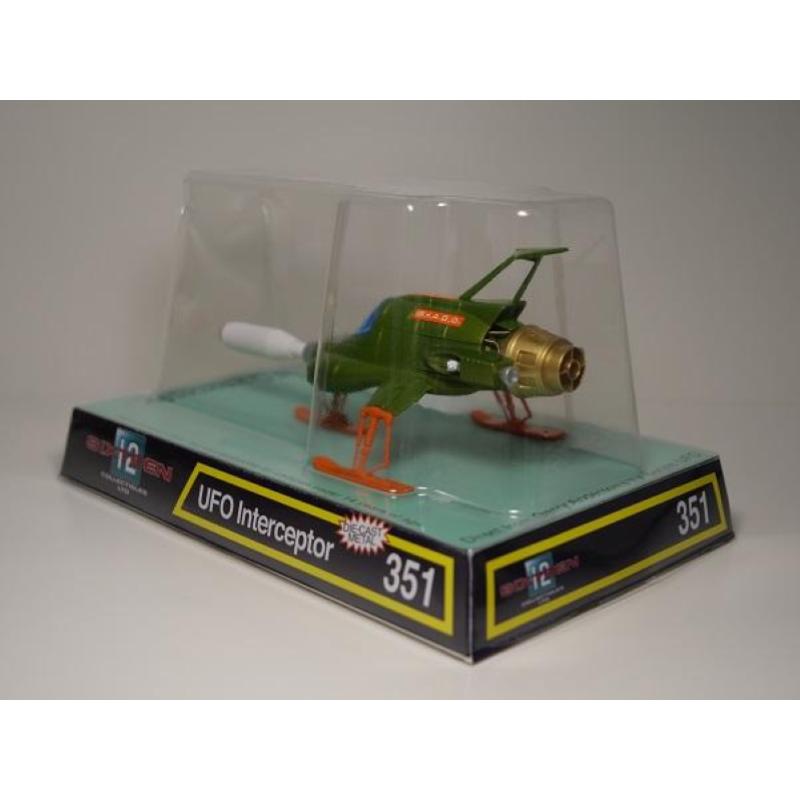 Retro Ufo Interceptor Diecast Replica