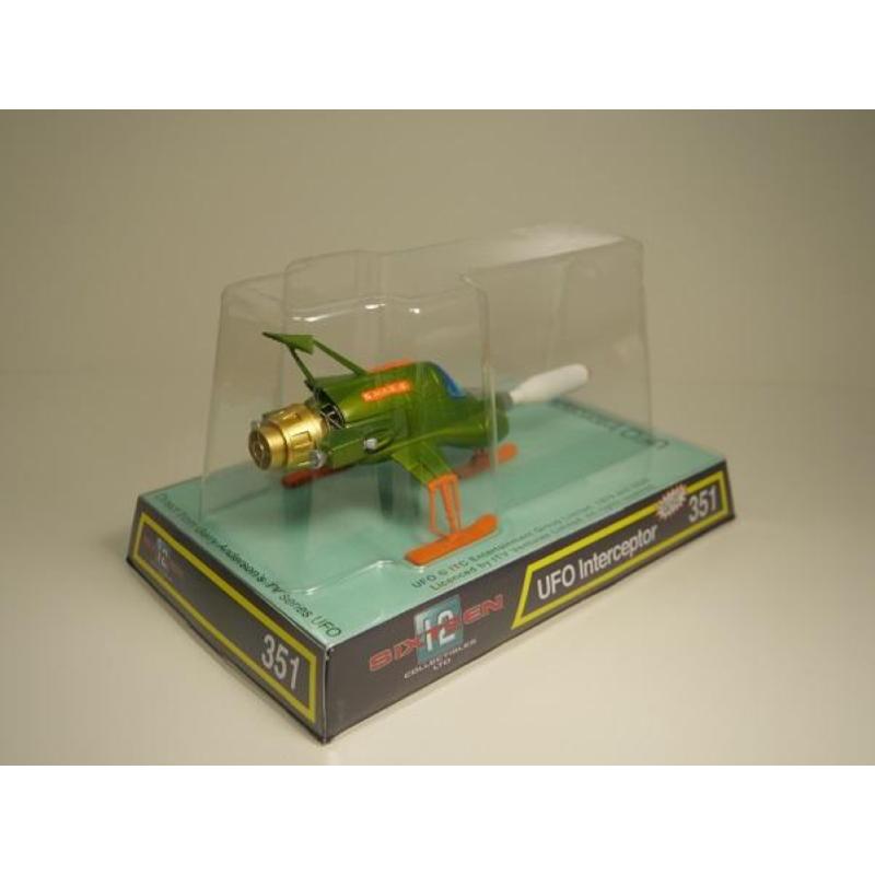 Retro Ufo Interceptor Diecast Replica