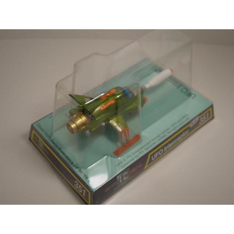 Retro Ufo Interceptor Diecast Replica