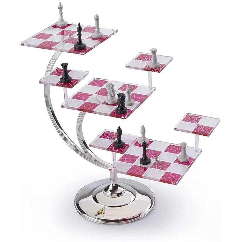 Tridimensional Chess Set Star Trek 3D from The Noble Collection