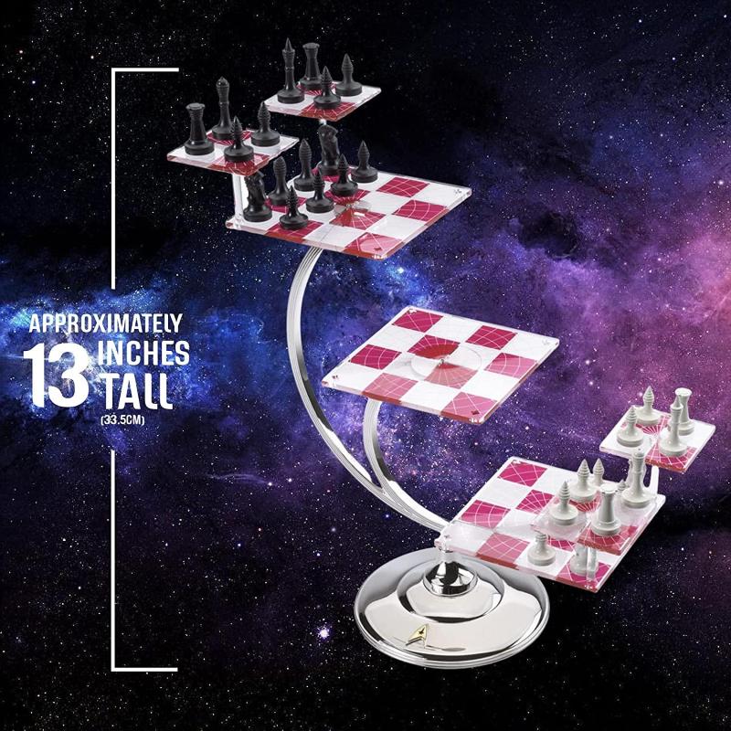 Star Trek Tri-Dimensional Chess Set The Noble Collection