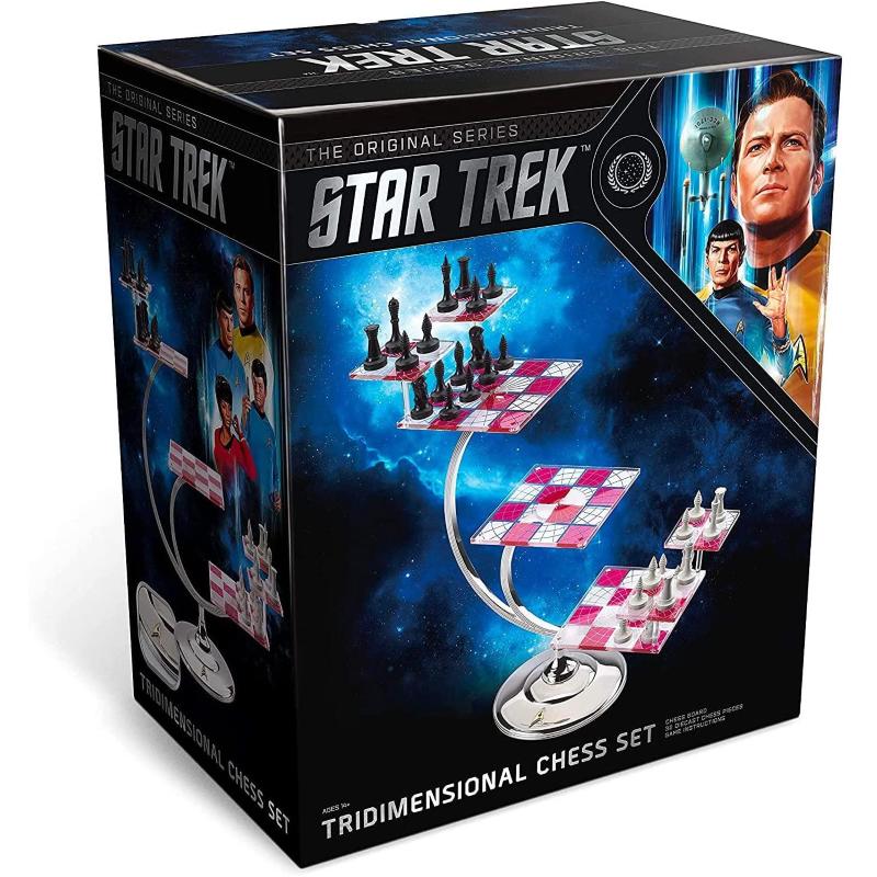 Star Trek Tri-Dimensional Chess Set The Noble Collection