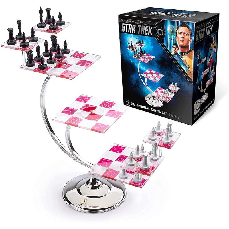 Star Trek Tri-Dimensional Chess Set The Noble Collection