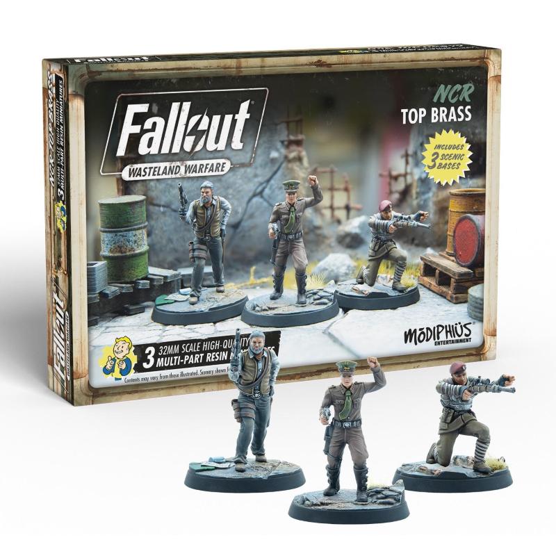 Fallout New Vegas NCR Top Brass Modiphius