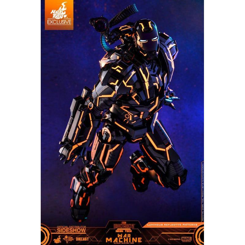 Neon Tech War Machine Hot Toys