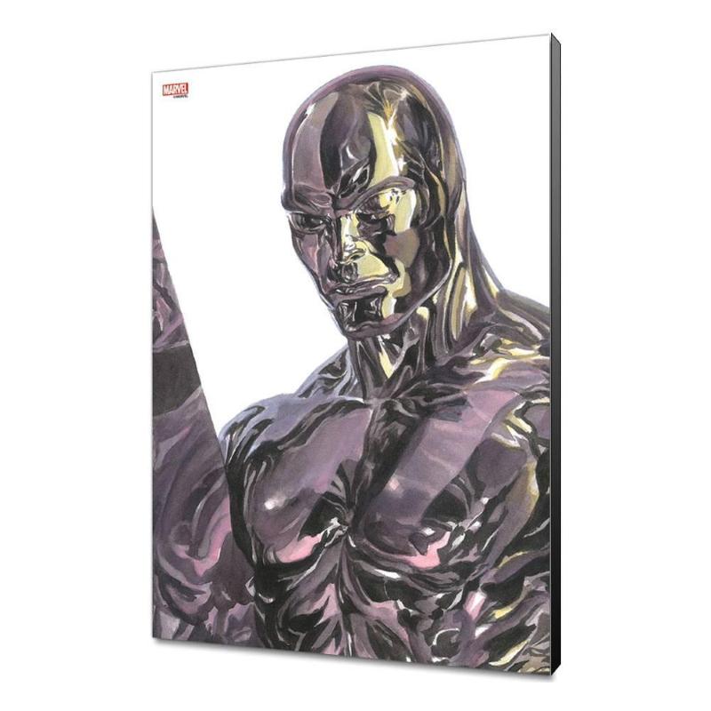 Silver Surfer Wood Panel