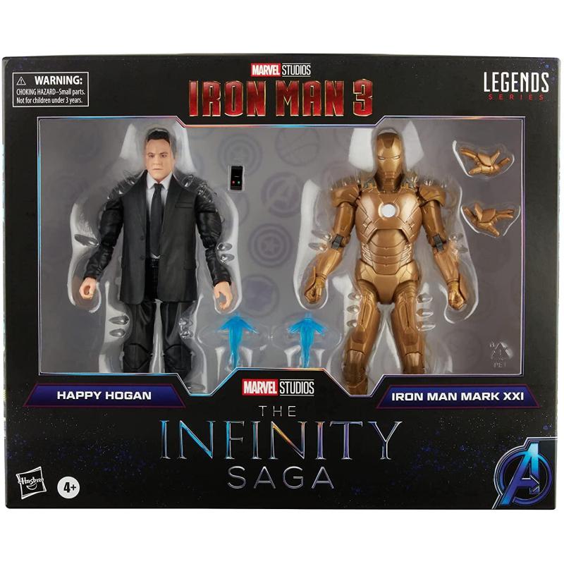 Happy Hogan and Iron Man Hasbro