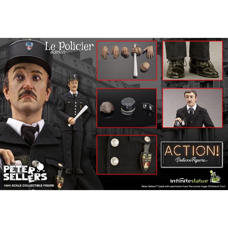 Peter Sellers Le Policier Infinite Statue