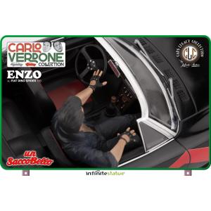 Carlo Verdone: Enzo Su Fiat Dino Spider 1:18