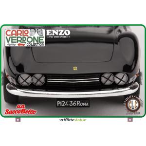 Carlo Verdone: Enzo Su Fiat Dino Spider 1:18
