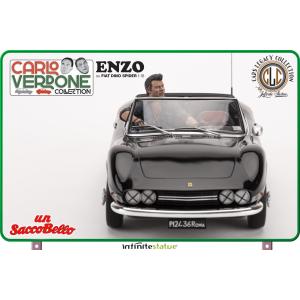 Carlo Verdone: Enzo Su Fiat Dino Spider 1:18