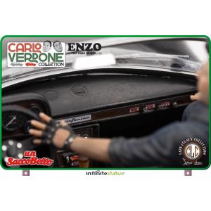 Carlo Verdone: Enzo Su Fiat Dino Spider 1:18