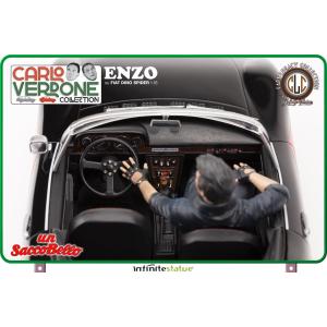 Carlo Verdone: Enzo Su Fiat Dino Spider 1:18