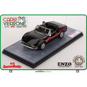 Carlo Verdone: Enzo Su Fiat Dino Spider 1:18