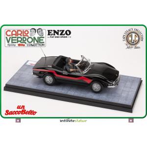 Carlo Verdone: Enzo Su Fiat Dino Spider 1:18