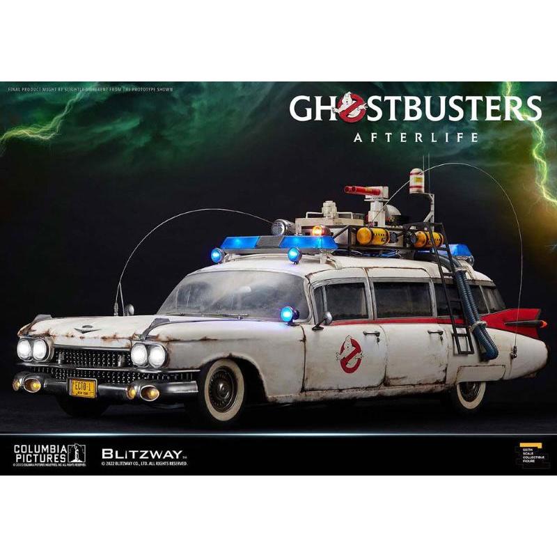 Ghostbusters: Afterlife Ecto-1 1959 Cadillac 1/6 Blitzway