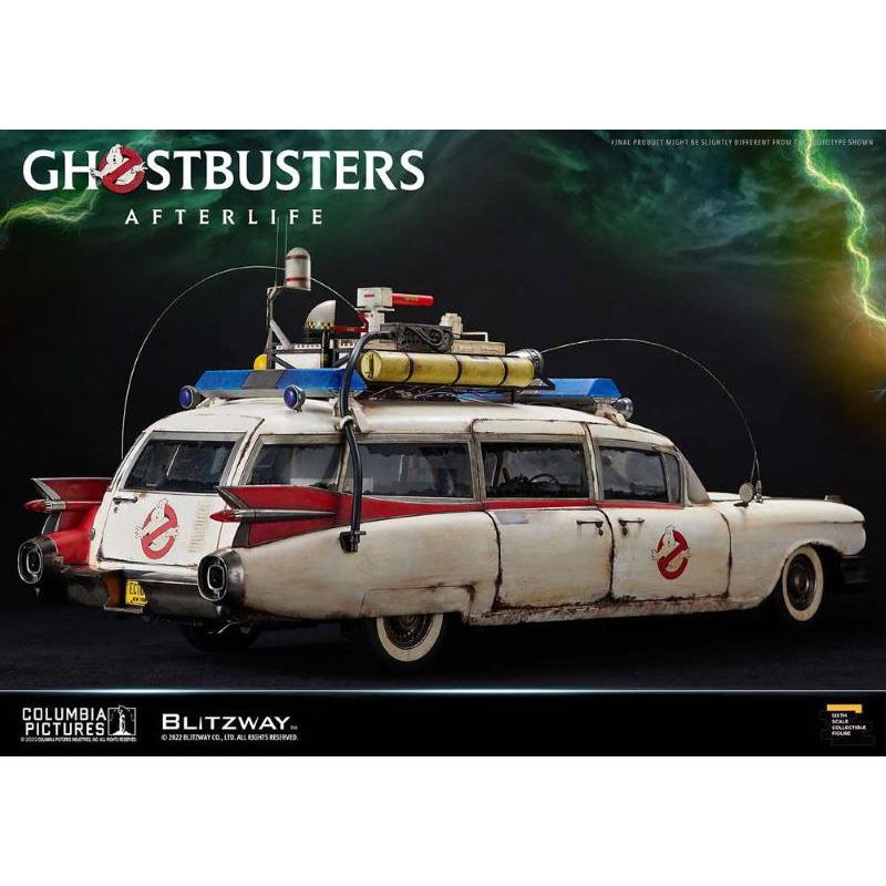 Ghostbusters: Afterlife Ecto-1 1959 Cadillac 1/6 Blitzway