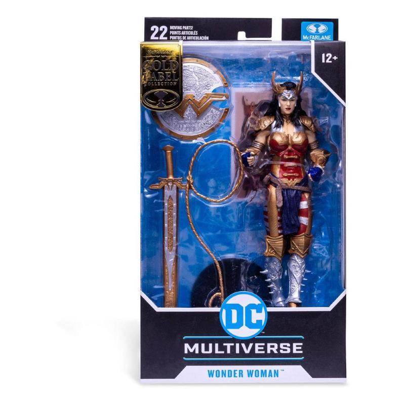 Wonder Woman Designed by Todd Mcfarlane Gold Label