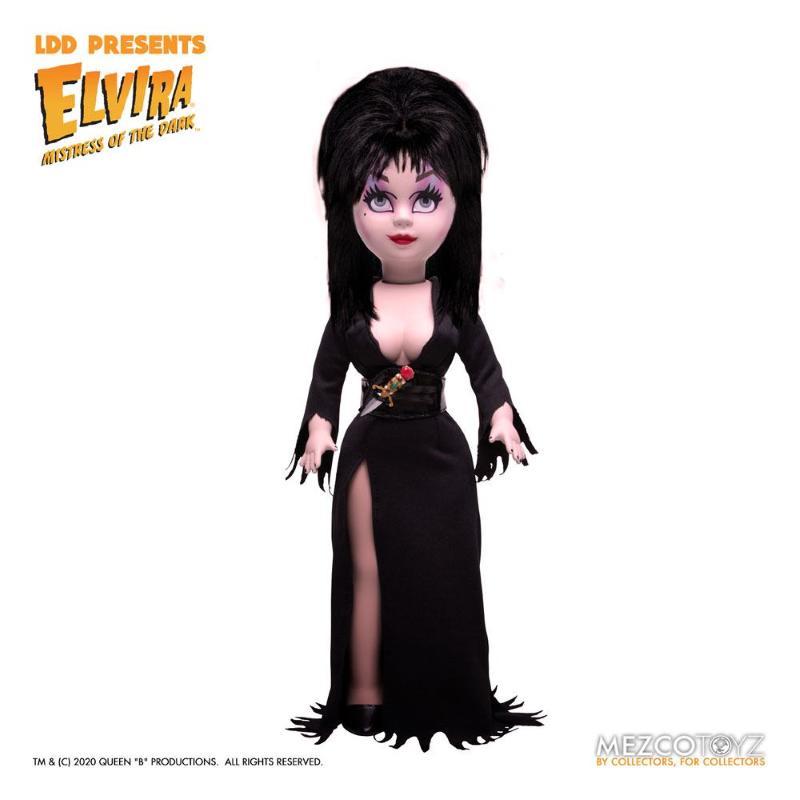 Elvira Mistress Of The Dark Living Dead Dolls Elvira Doll Mezco Toyz