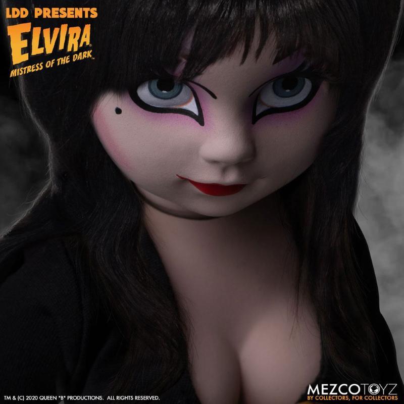 Elvira Mistress Of The Dark Living Dead Dolls Elvira Doll Mezco Toyz
