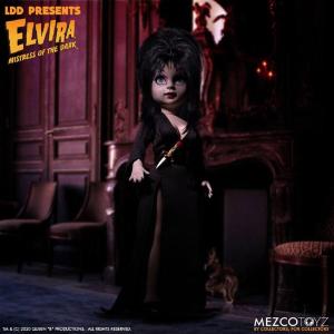 Elvira Mistress Of The Dark Living Dead Dolls Elvira Doll Mezco Toyz