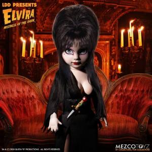 Elvira Mistress Of The Dark Living Dead Dolls Elvira Doll Mezco Toyz