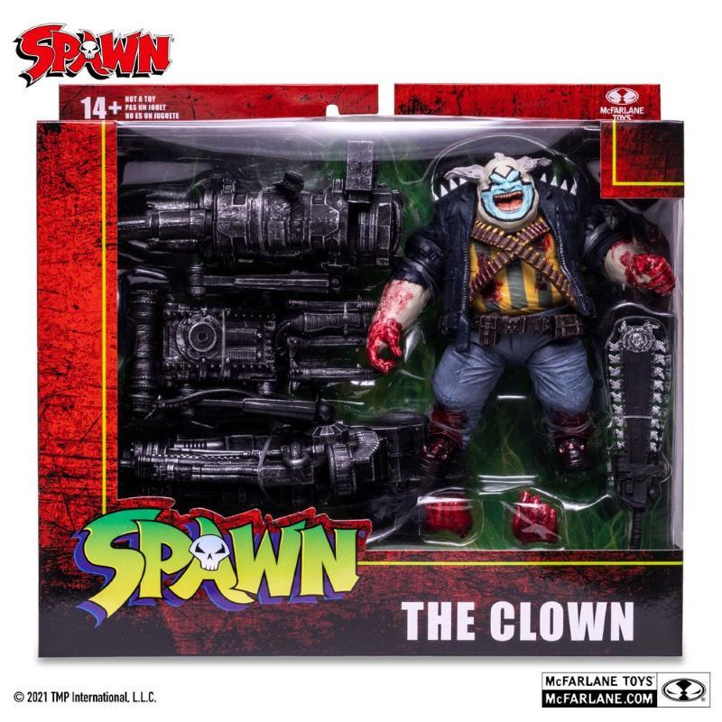 Spawn The Clown Deluxe Set Mcfarlane Toys
