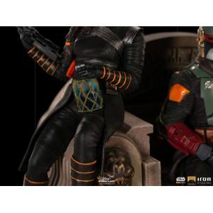 The Mandalorian Deluxe Art Scale Boba Fett an Fennec Iron Studios