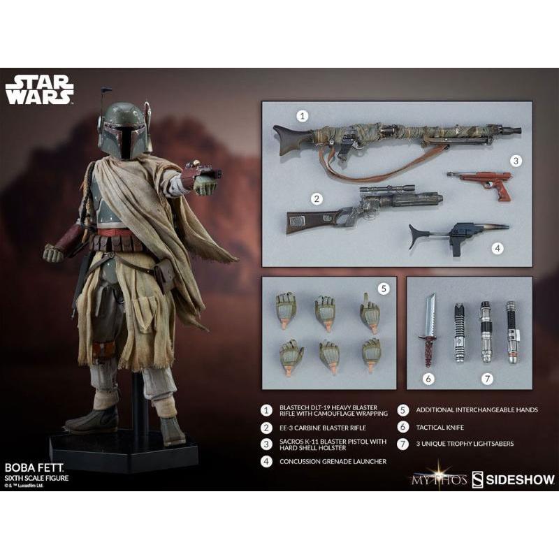 Star Wars: Boba Fett Sixth Scale Mythos Sideshow
