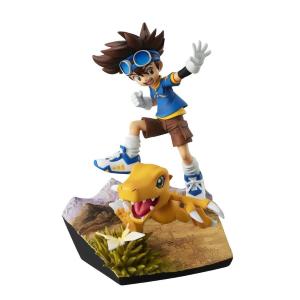 Digimon Adventure G.E.M. Series Taichi Yagami and Agumon 20th Anniversary Megahouse