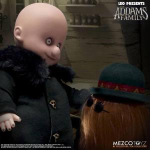 The Addams Family Living Dead Dolls Fester and It Mezco Toyz