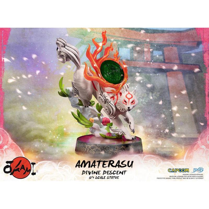 Okami Amaterasu Divine Descent 1/4 Standard Edition First 4 Figures