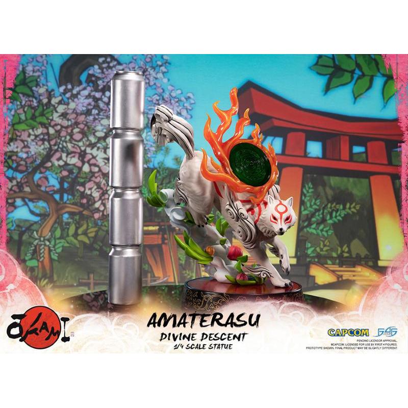 Okami Amaterasu Divine Descent 1/4 Standard Edition First 4 Figures