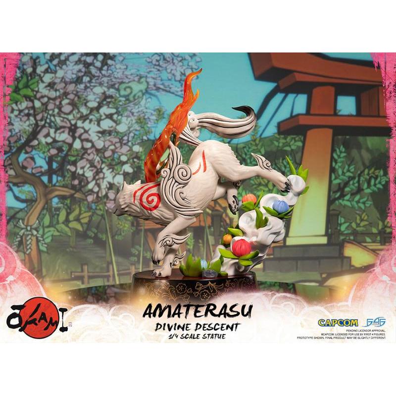 Okami Amaterasu Divine Descent 1/4 Standard Edition First 4 Figures
