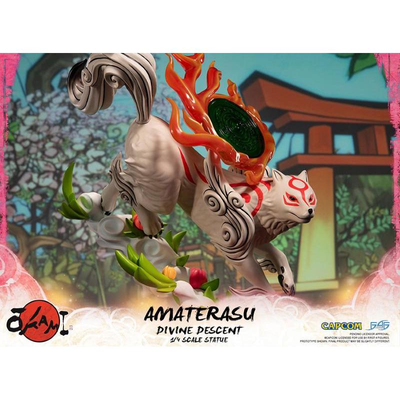 Okami Amaterasu Divine Descent 1/4 Standard Edition First 4 Figures