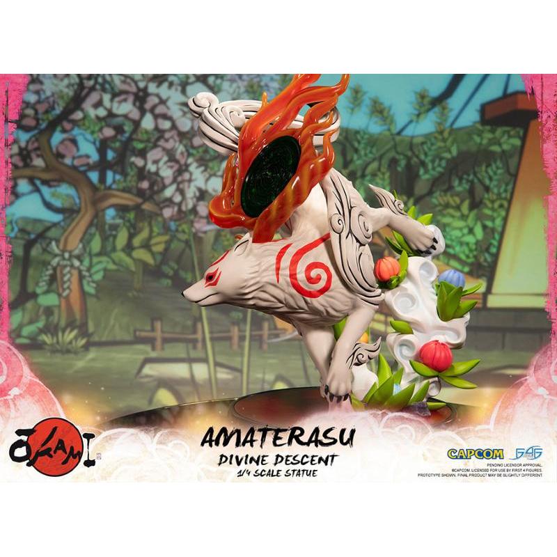 Okami Amaterasu Divine Descent 1/4 Standard Edition First 4 Figures