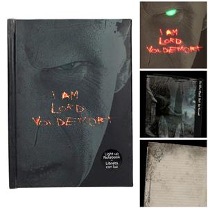 Harry Potter Lord Voldemort Notebook W/Light Sd Toys