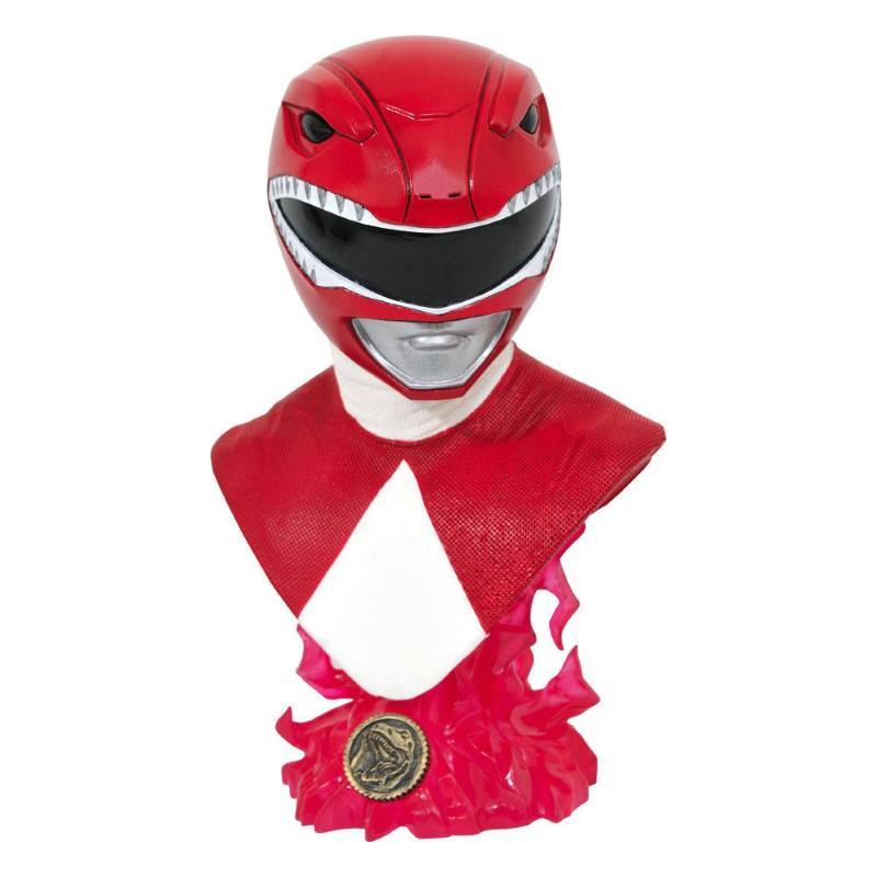 Mighty Morphin Power Rangers Legends in 3D Red Ranger Diamond Select