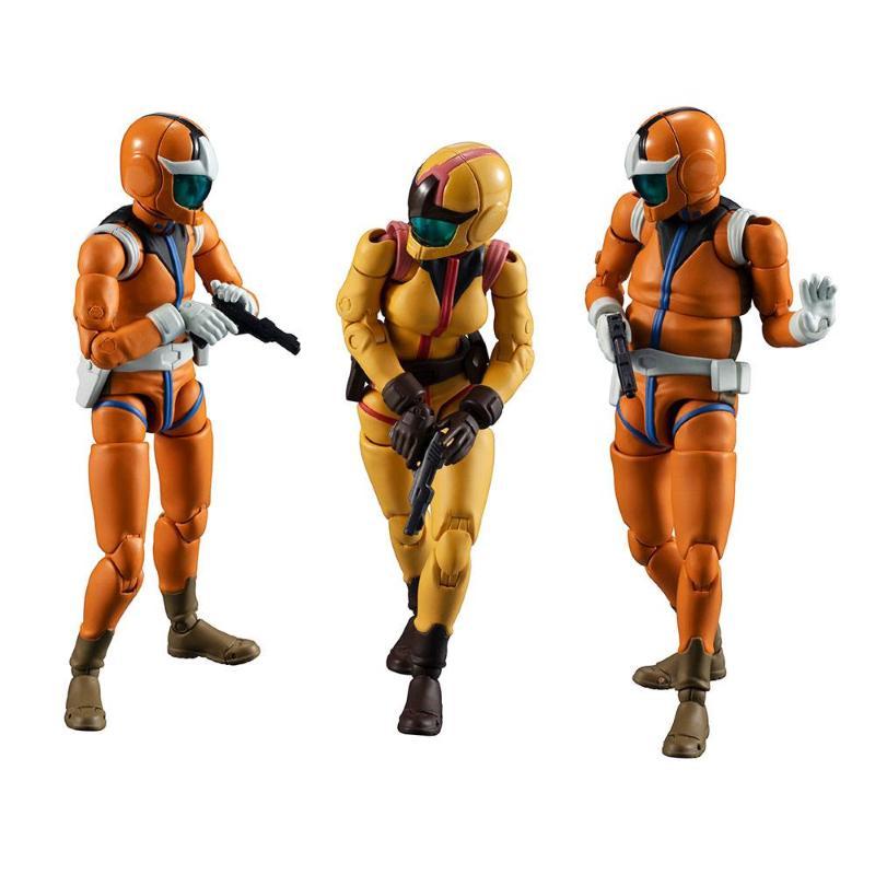 Mobile Suit Gundam G.M.G. 3-Pack Earth Federation Force Megahouse
