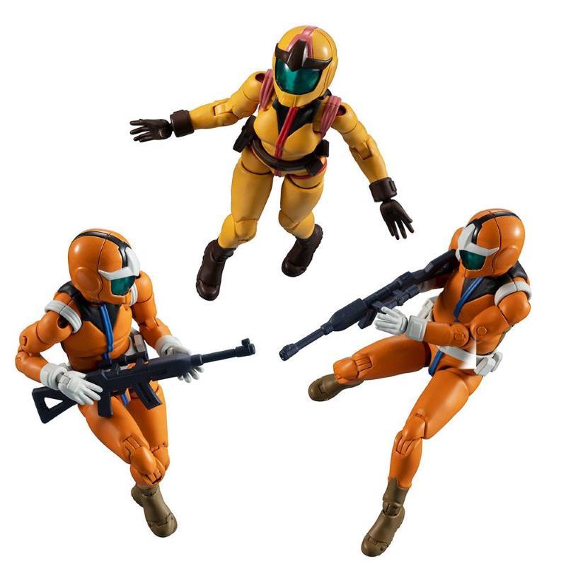 Mobile Suit Gundam G.M.G. 3-Pack Earth Federation Force Megahouse