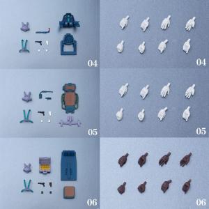 Mobile Suit Gundam G.M.G. 3-Pack Earth Federation Force Megahouse