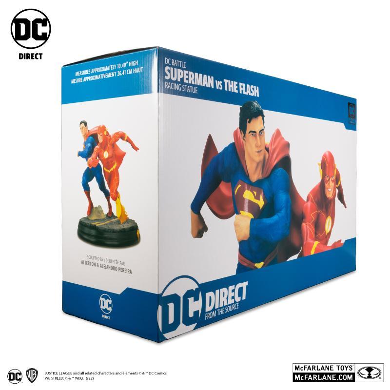 DC Direct: Superman vs The Flash McFarlane Toys