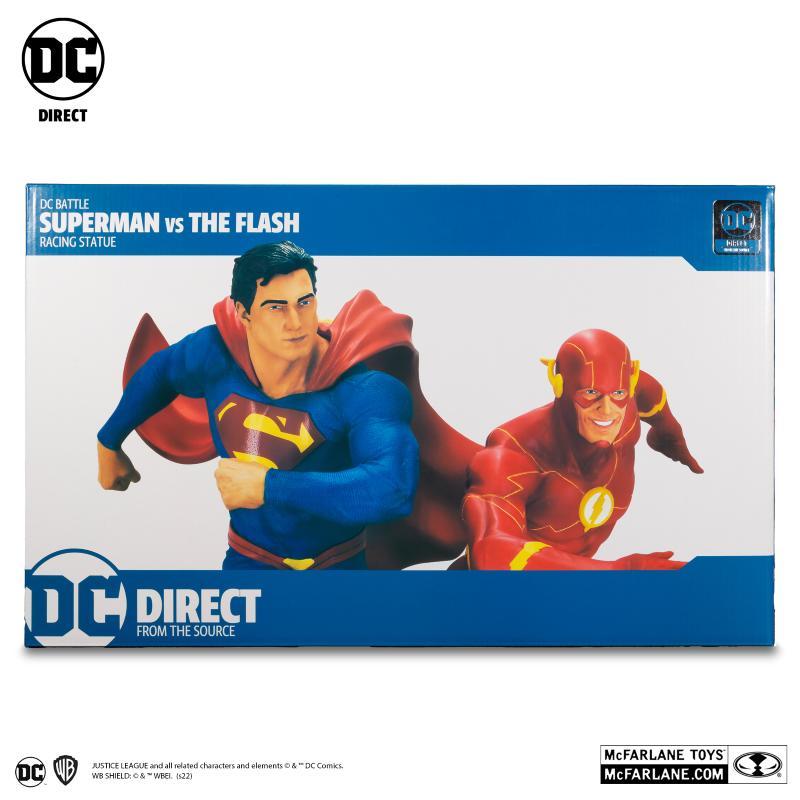 DC Direct: Superman vs The Flash McFarlane Toys