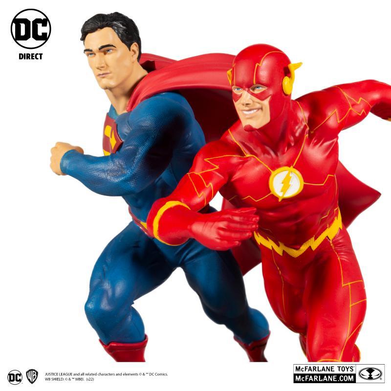 DC Direct: Superman vs The Flash McFarlane Toys
