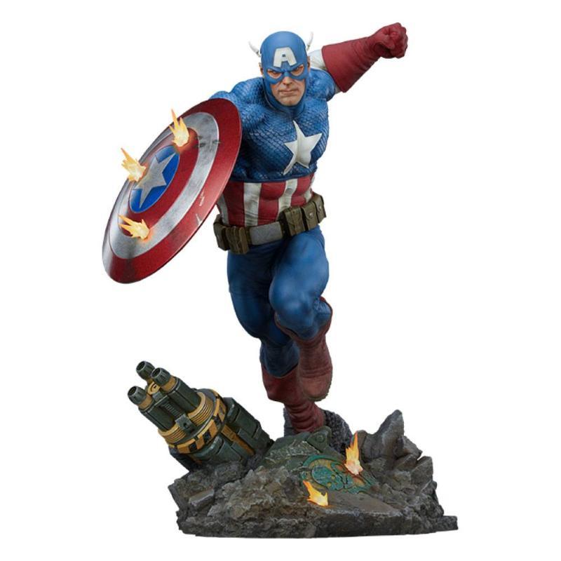 Marvel Premium Format Captain America Sideshow