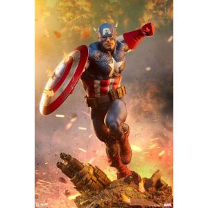 Marvel Premium Format Captain America Sideshow