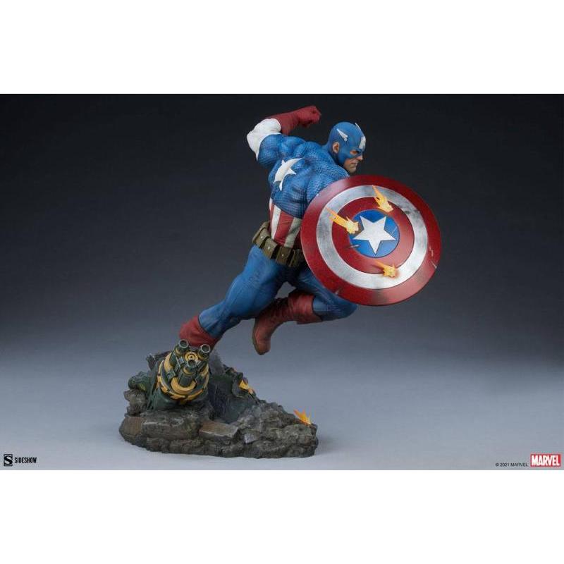 Marvel Premium Format Captain America Sideshow