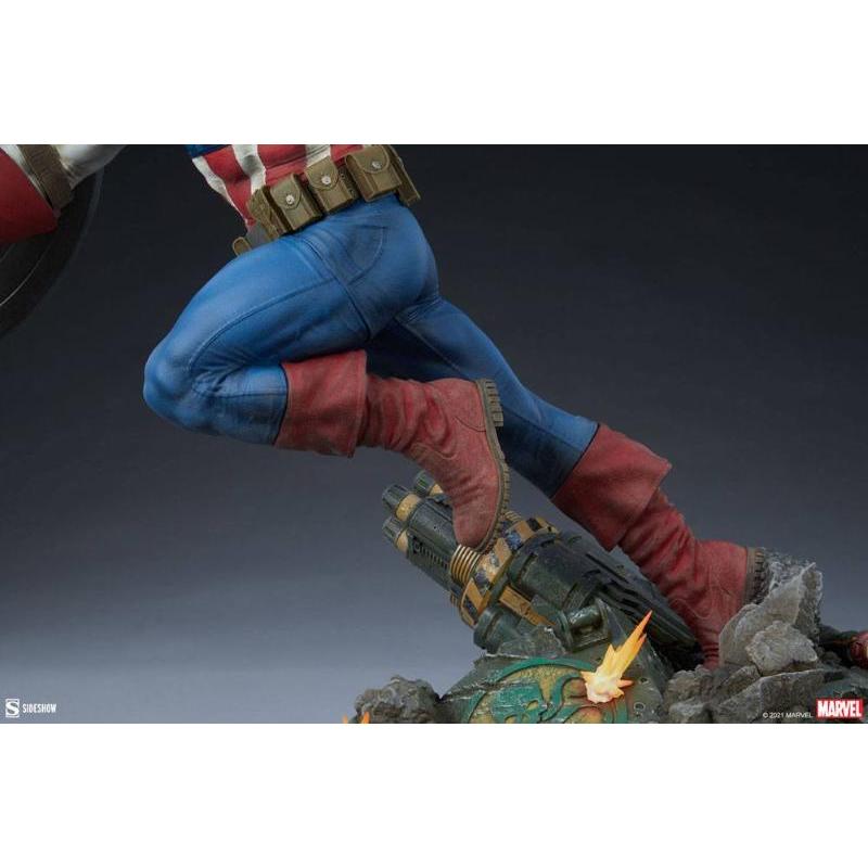 Marvel Premium Format Captain America Sideshow